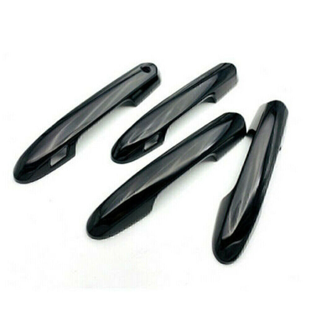 for Toyota RAV4 2019 2020 Black Car Door Side Handles Cover Trim Decor