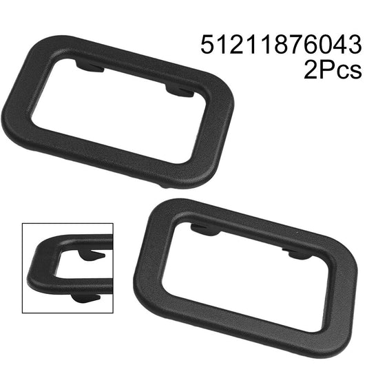 2x Interior Door Handle Cover Trim Bezel For E30 E28 E24 E23 51211876043