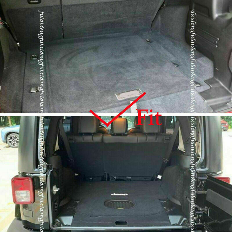 for Jeep for Wrangler JK 4dr 2008-17 TPO Rear Trunk Cargo Floor Tray Liner Boot Mat
