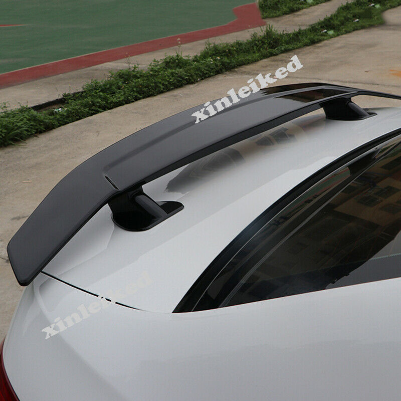 for Mazda 3 Axela 4DR Sedan 2014-2018 Glossy Black Rear Spoiler Trunk Wing Cover