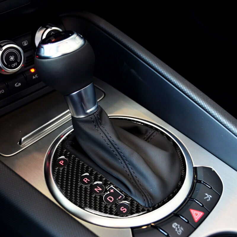 Real Carbon Fiber Center Console Gear Shift Panel Cover for Audi TT TTRS 08-2014
