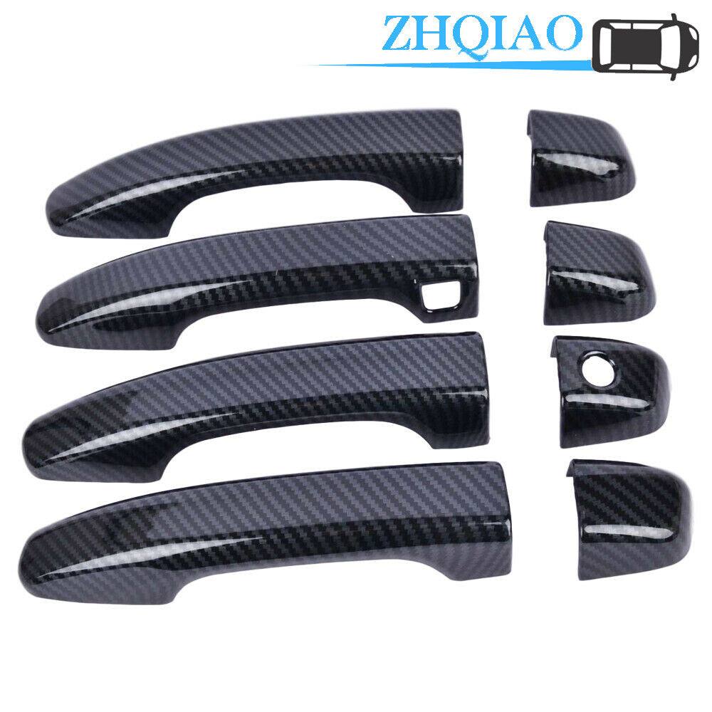 for Honda Accord 10th Gen 18-20 Carbon Fiber Texture Door Handle Cover Trim