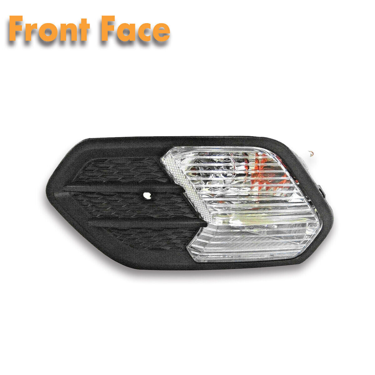 Left Bumper Fog Driving Lamp Light w/Cover Bezel for Ford Escape 2017 2018 2019