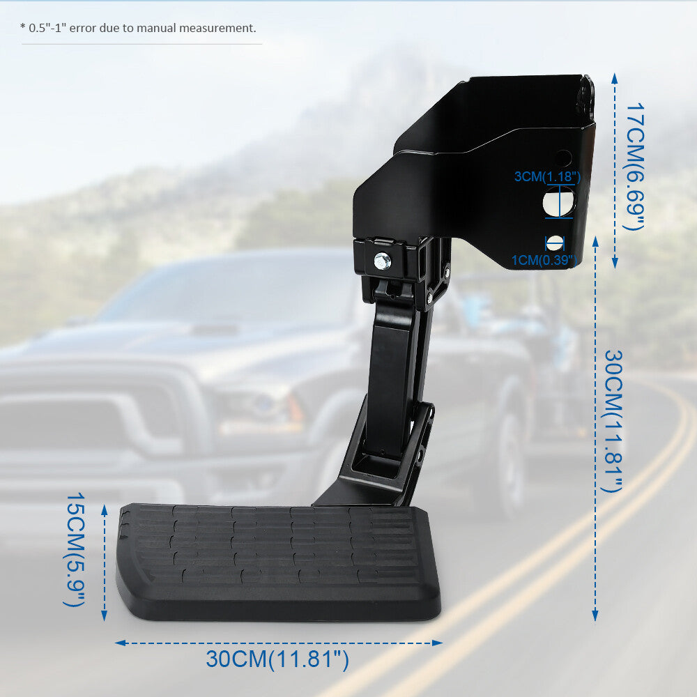 Rear Retractable Bed Step 75306-01A For 2010-2018 for Dodge for Ram 1500 2500 3500