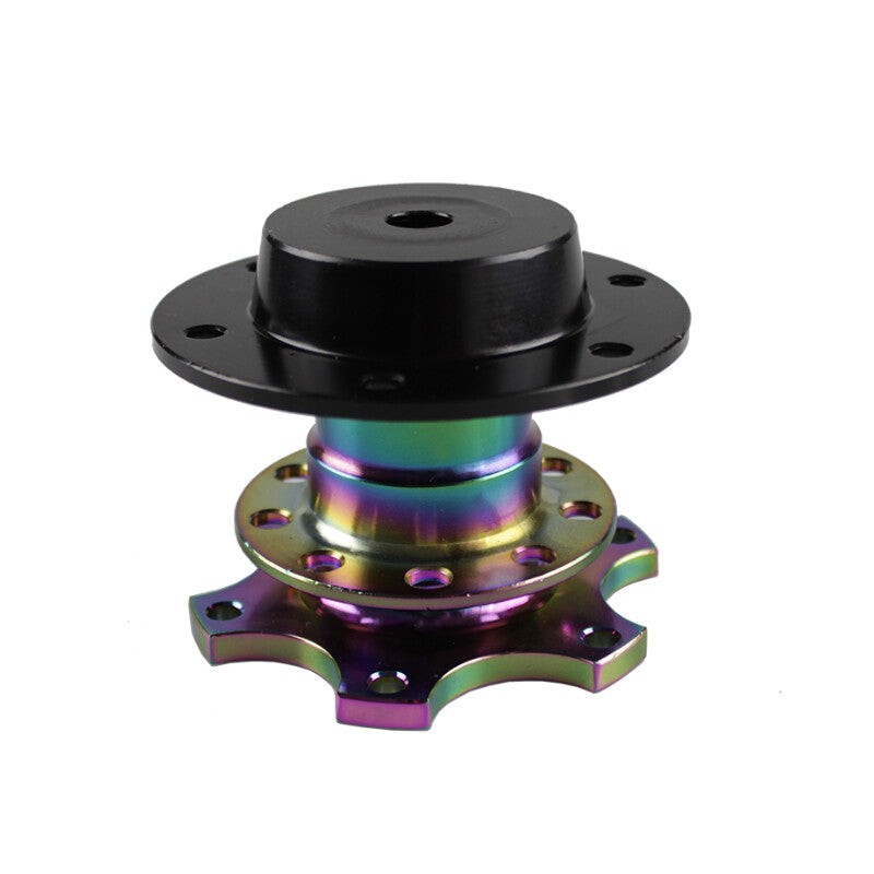 Universal Chrome Car Steering Wheel Quick Release Hub Adapter Snap Off Boss Kit