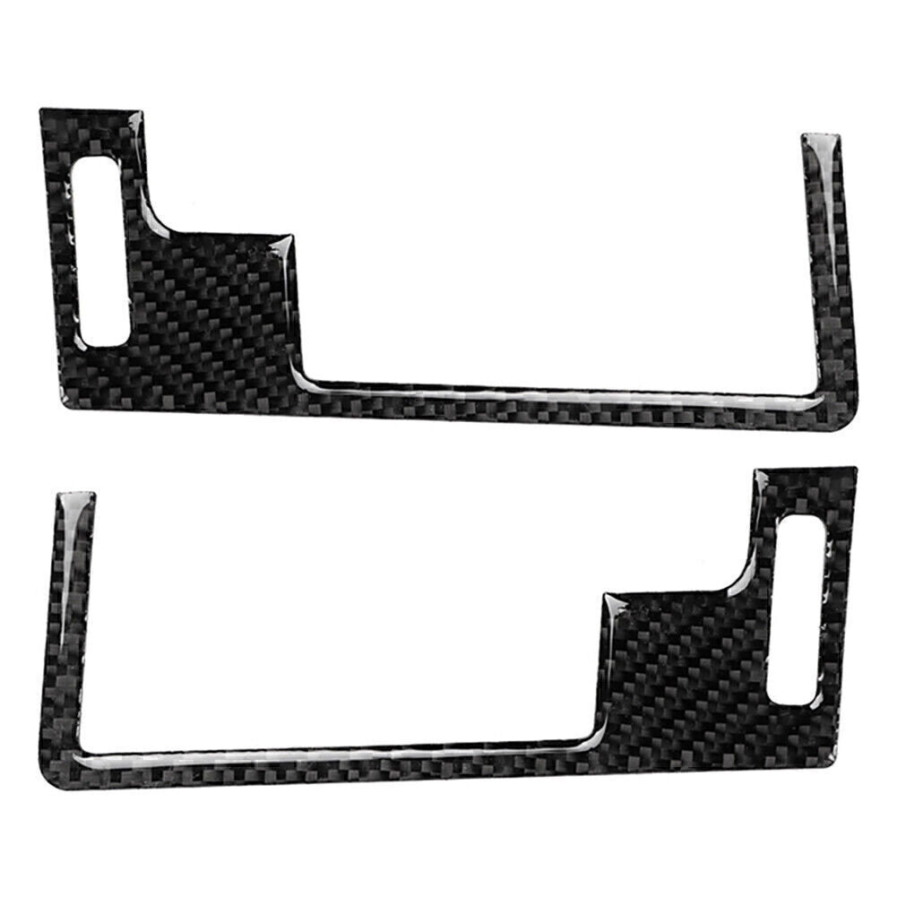 2 Pcs Carbon Fiber Central Air Vent Outlet Frame Cover for Nissan 350z 2003-2009