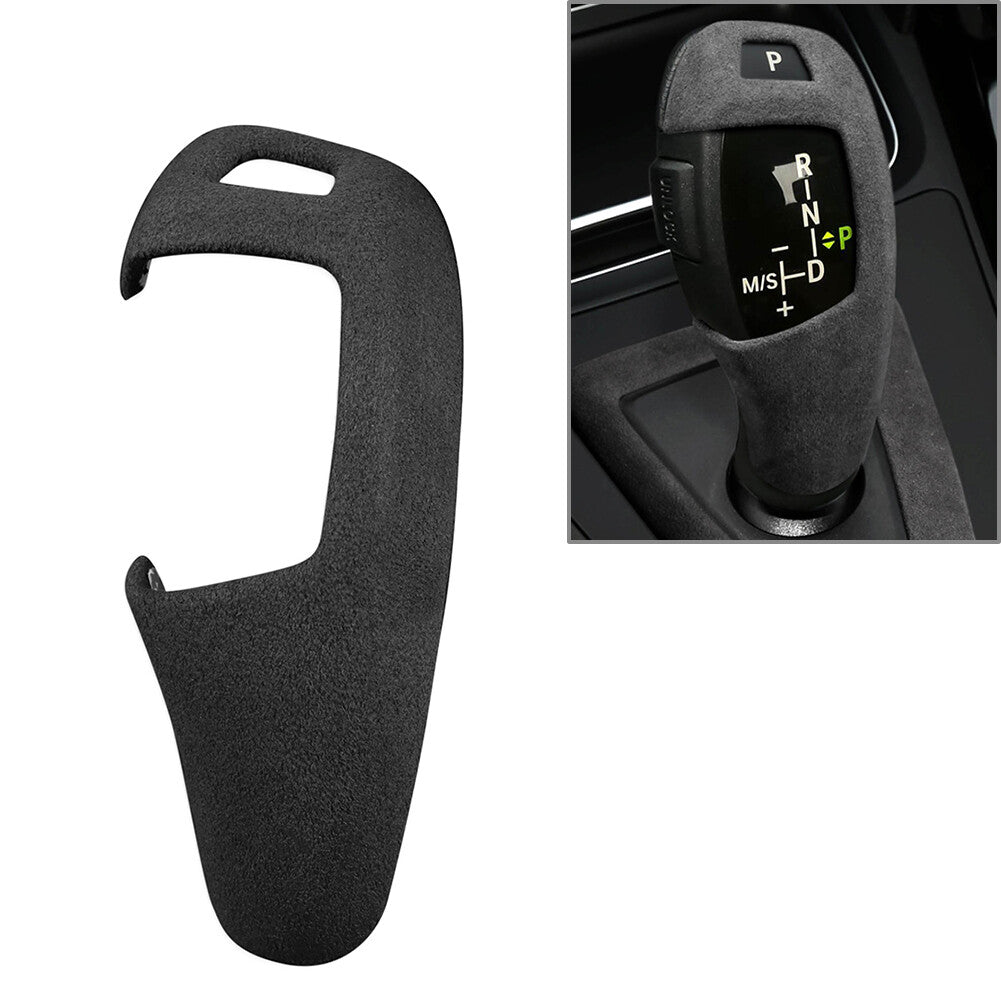 Gear Shift Head Cover Trim Black for BMW 1 2 3 4 5 6 Series F30 F31 F32 LHD