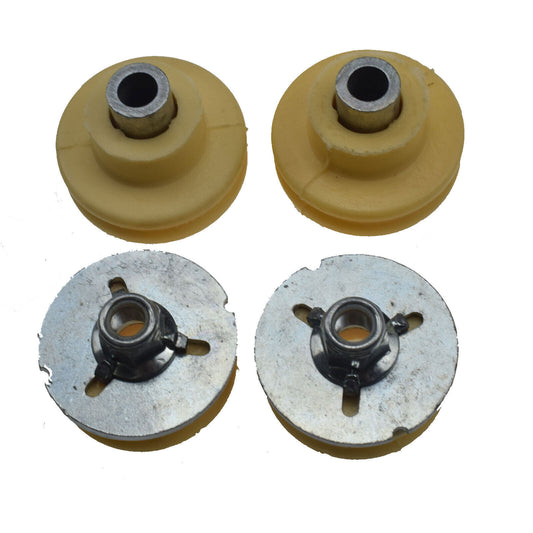 for BMW E90 E92 E82 E87 M3 135i 328i Rear Shock Mount Mounts Lower + Upper 4PCS