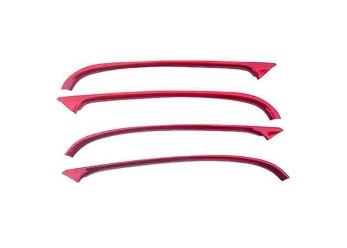 for Chevrolet Malibu 2016-2021 Paint Red Side Door Scuff Plate Interior Cover 4