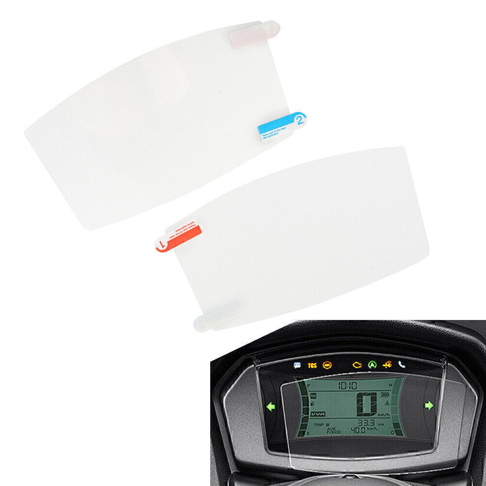 2x Dashboard Screen Protector Film for YAMAHA NMAX 155 2020-2022 Motorcycle