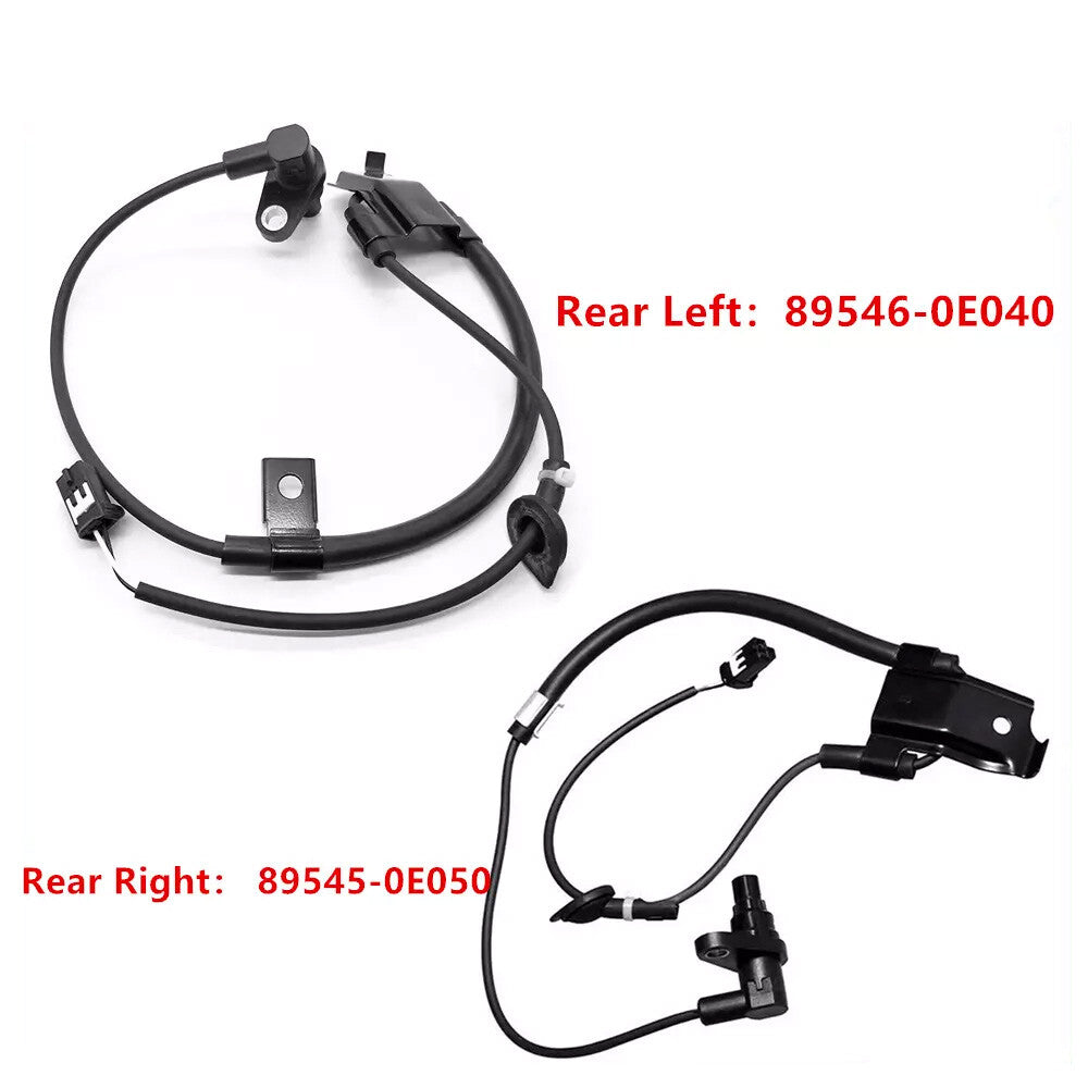 Rear LR ABS Wheel Speed Sensor Fit Highlander 2009-2014 89546-0E040 89545-0E050