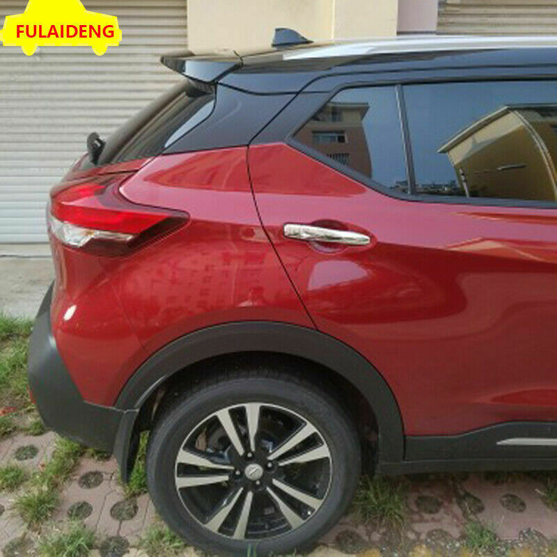 for Nissan Kicks 2017-2021 Glossy Black Rear Trunk Spoiler Lip Tail Wing Cover