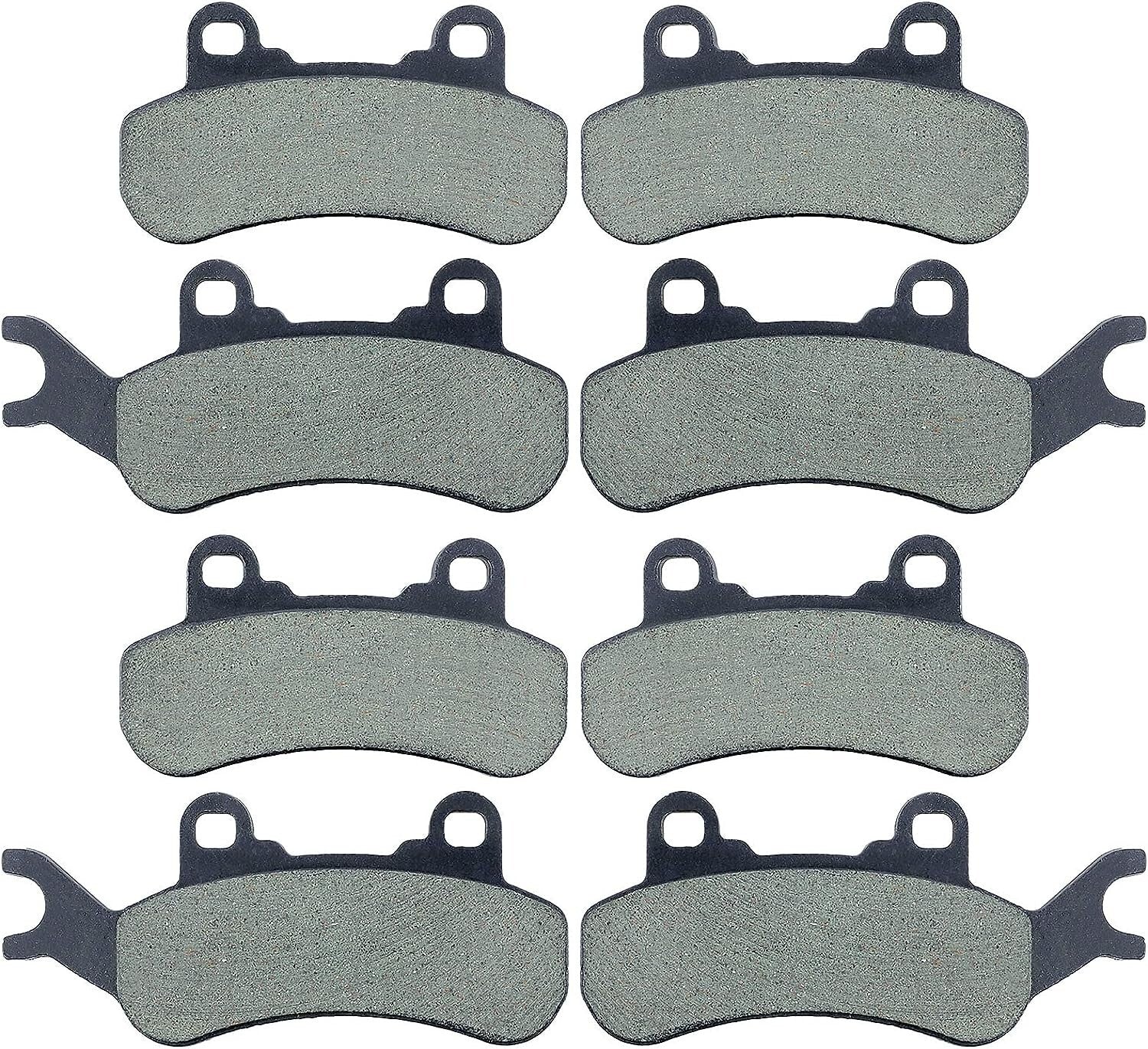 Front and Rear Brake Pads for Maverick X3 /X3 Max 4x4 DPS /2017 X3 4x4 XDS