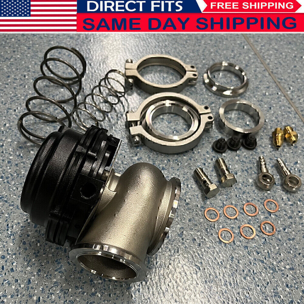 For Tial 44mm External Wastegate MVR V-Band Flange Turbo 14PSI Springs