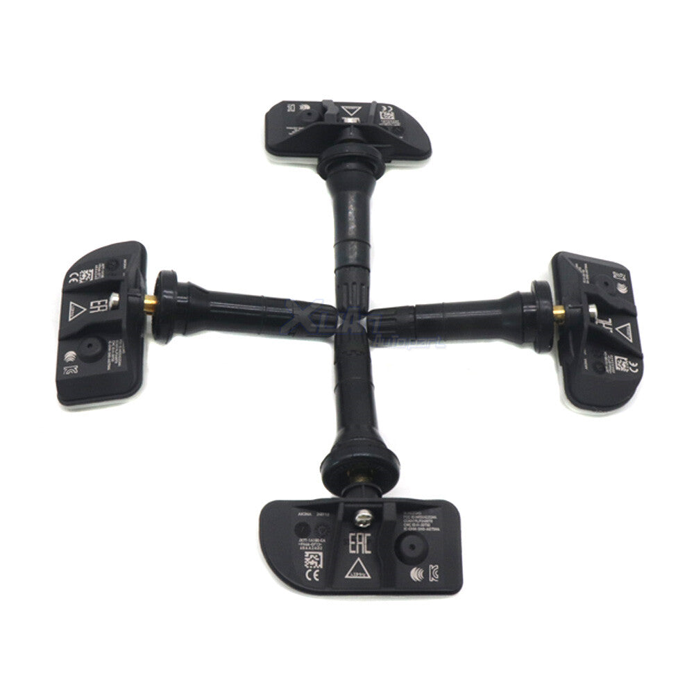 JX7T-1A180-CA 4-piece TPMS tire pressure sensor for 2020 for Lincoln Aviator motorcycles.