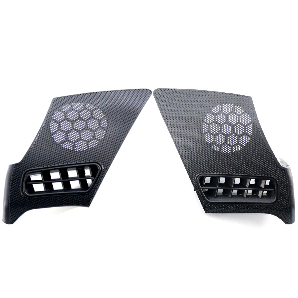 Left Right for Mercedes-Benz E-Class W210 Dash Vent Speaker Grill Covers Black