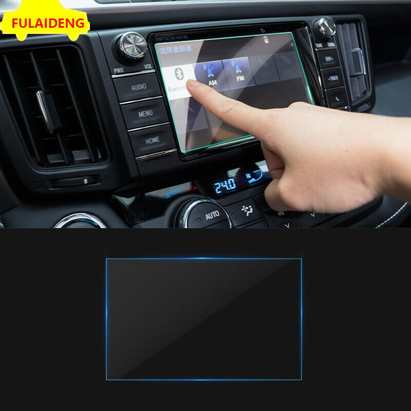 for Toyota RAV4 2016-2018 Car GPS Navigation Screen Steel Glass Protective Film