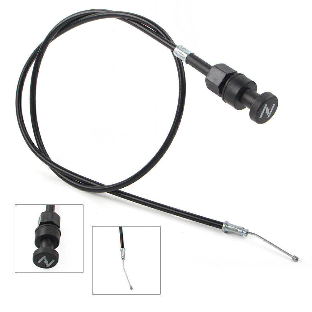 for Yamaha PW80 Dirt Pit Bike 930mm Motorcycle Choke Cable Assembly Black