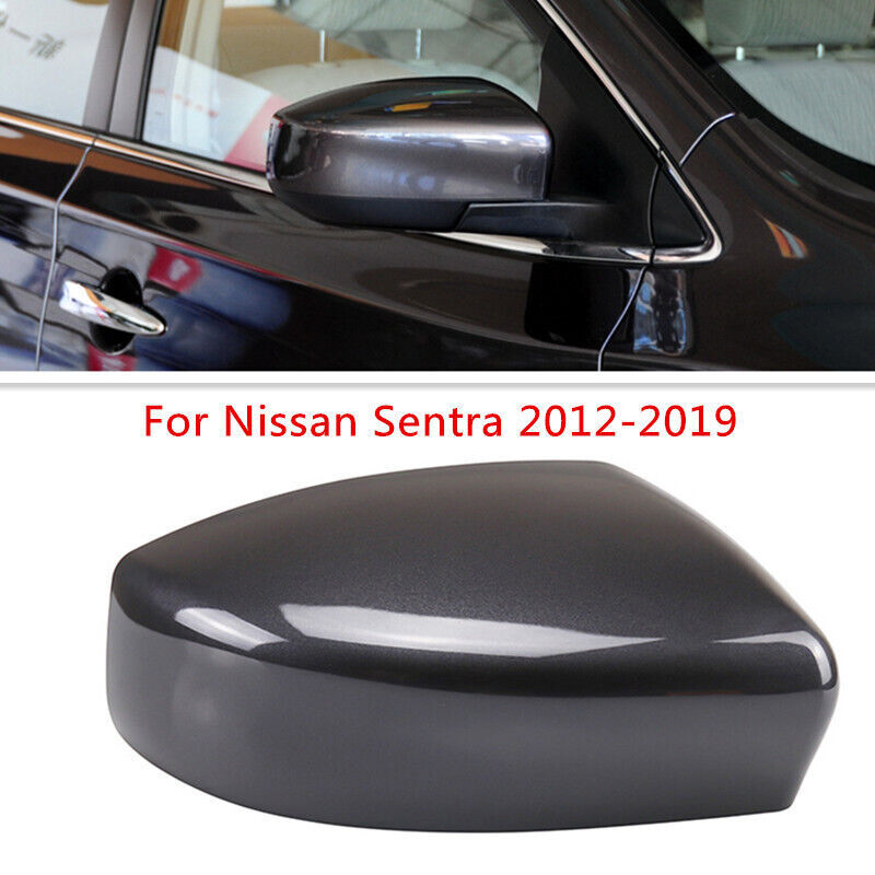 Gray Rearview Mirror Shell Cover Cap Right Side for Nissan Sentra/Sylphy 2012-19