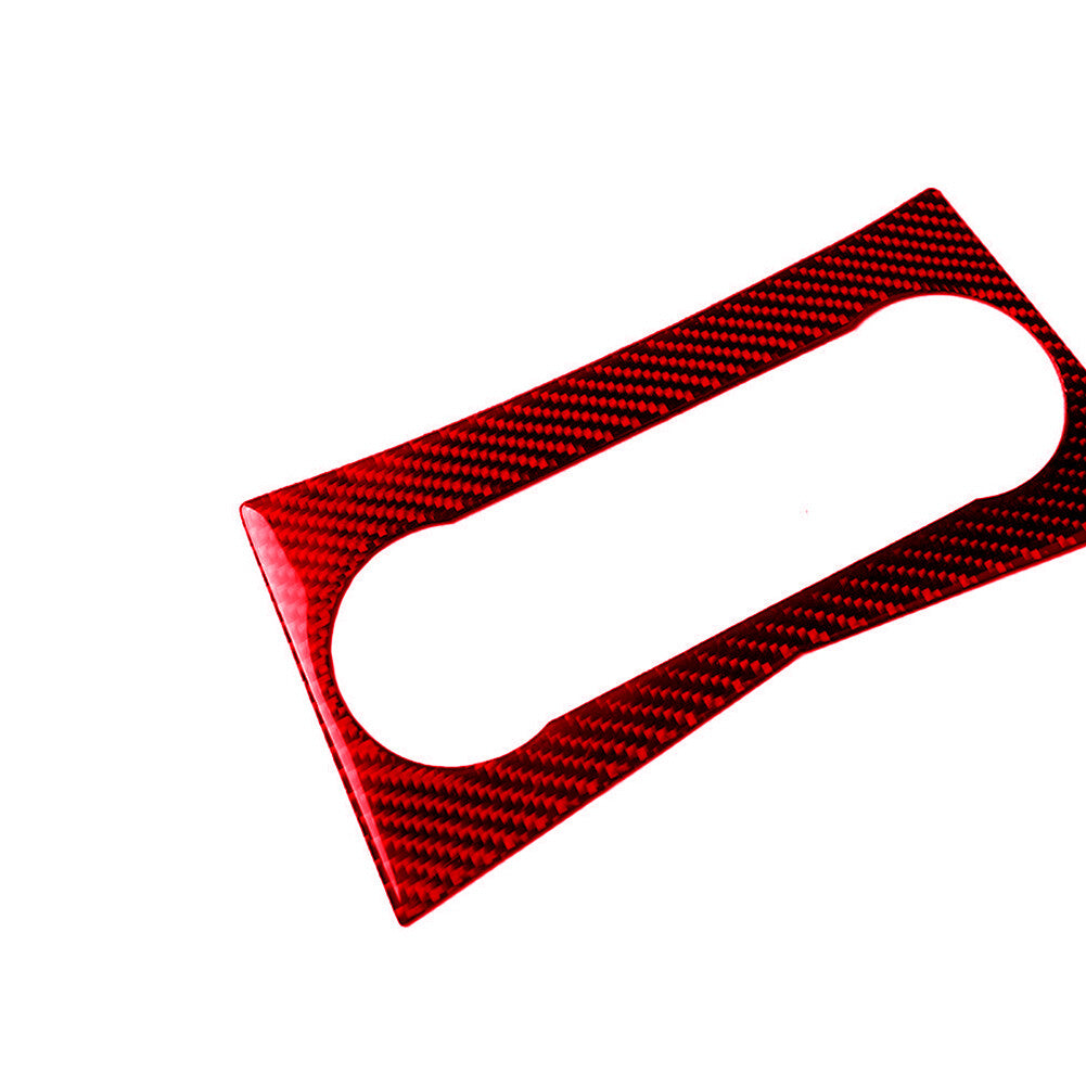 Red Carbon Fiber Console Air Vent Outlet Cover for Mercedes-Benz C Class W204