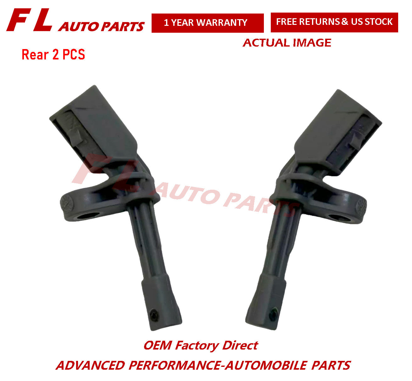 Rear Wheel Speed ABS Sensor WHT003858 WHT003859 for VW for Golf for Jetta for Passat for Audi