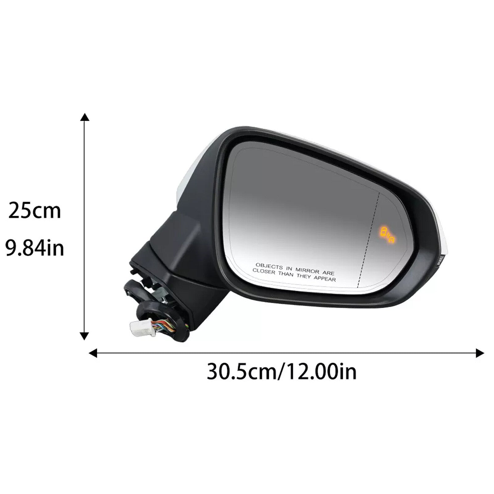 Right White Side Mirror W/Blind Spot for Lexus RX350 350L RX450h RX450hL 16-22
