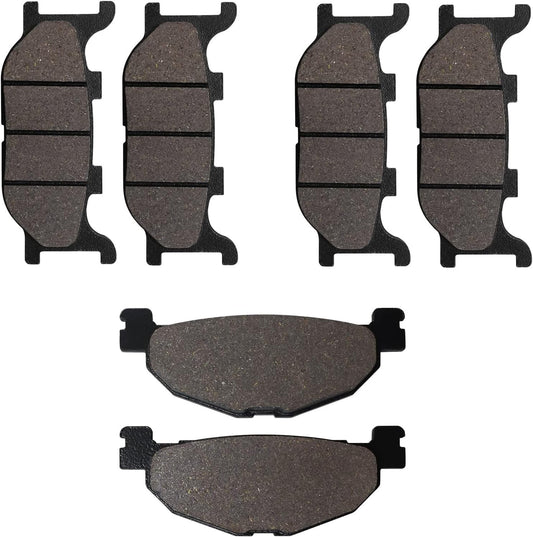 Front Rear Semi-Metallic Brake Pads for YAMAHA YP400 Majesty 400 2009 2010 2011
