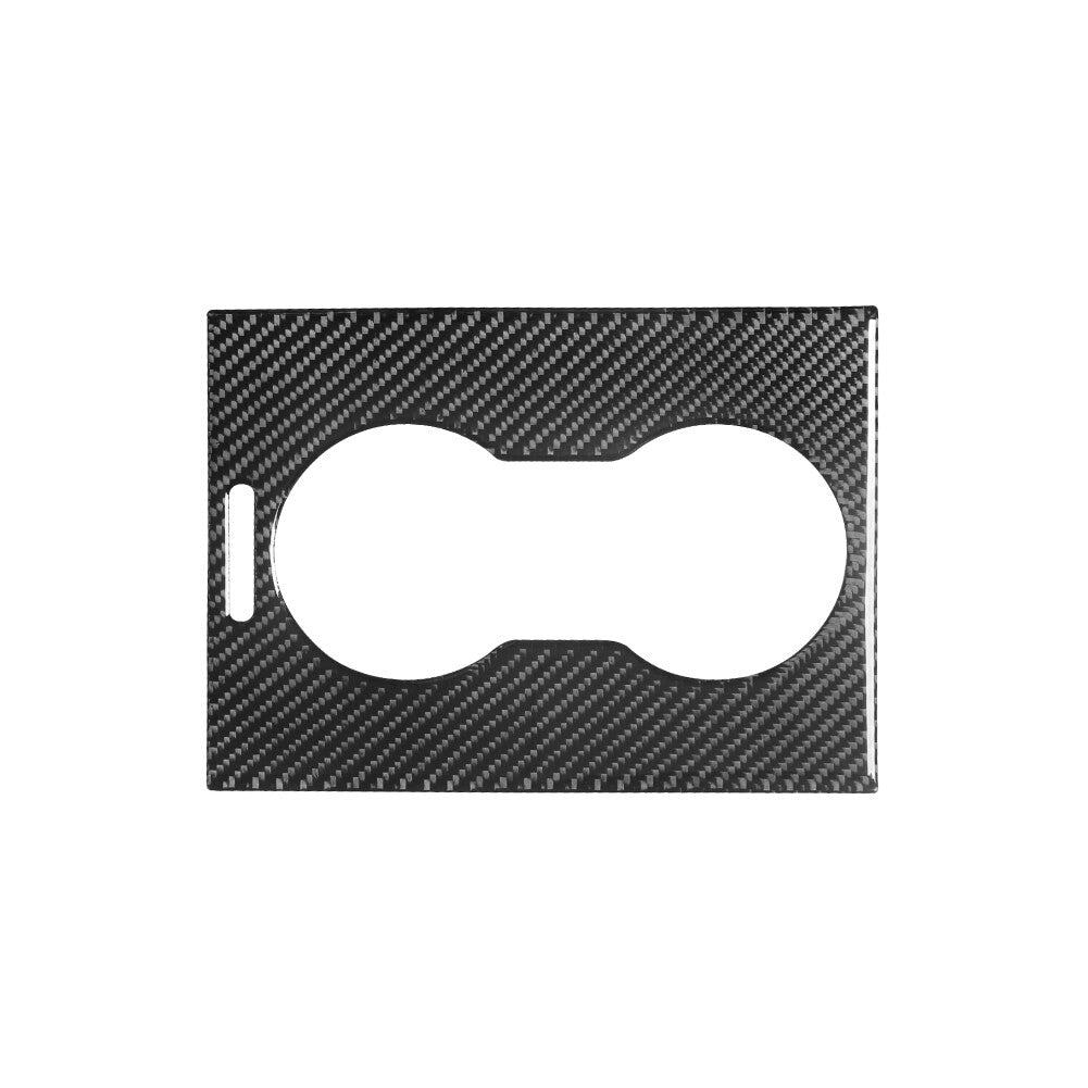 Carbon Fibre Cup Holder Plate Trim For Land for Range Rover Sport 2014-17