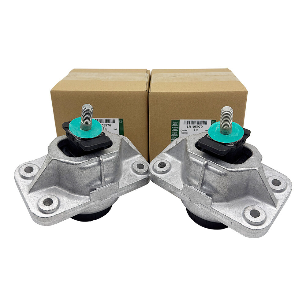 new 2-piece mounting bracket for LR105970 for Land Rover for Range Rover Sport 5.0 engine.