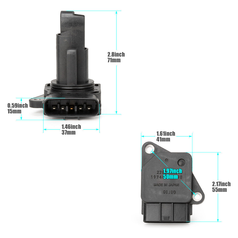 For 04-14 for Subaru Mass Air Flow MAF Sensor Legacy Outback Tribeca 22680AA31A