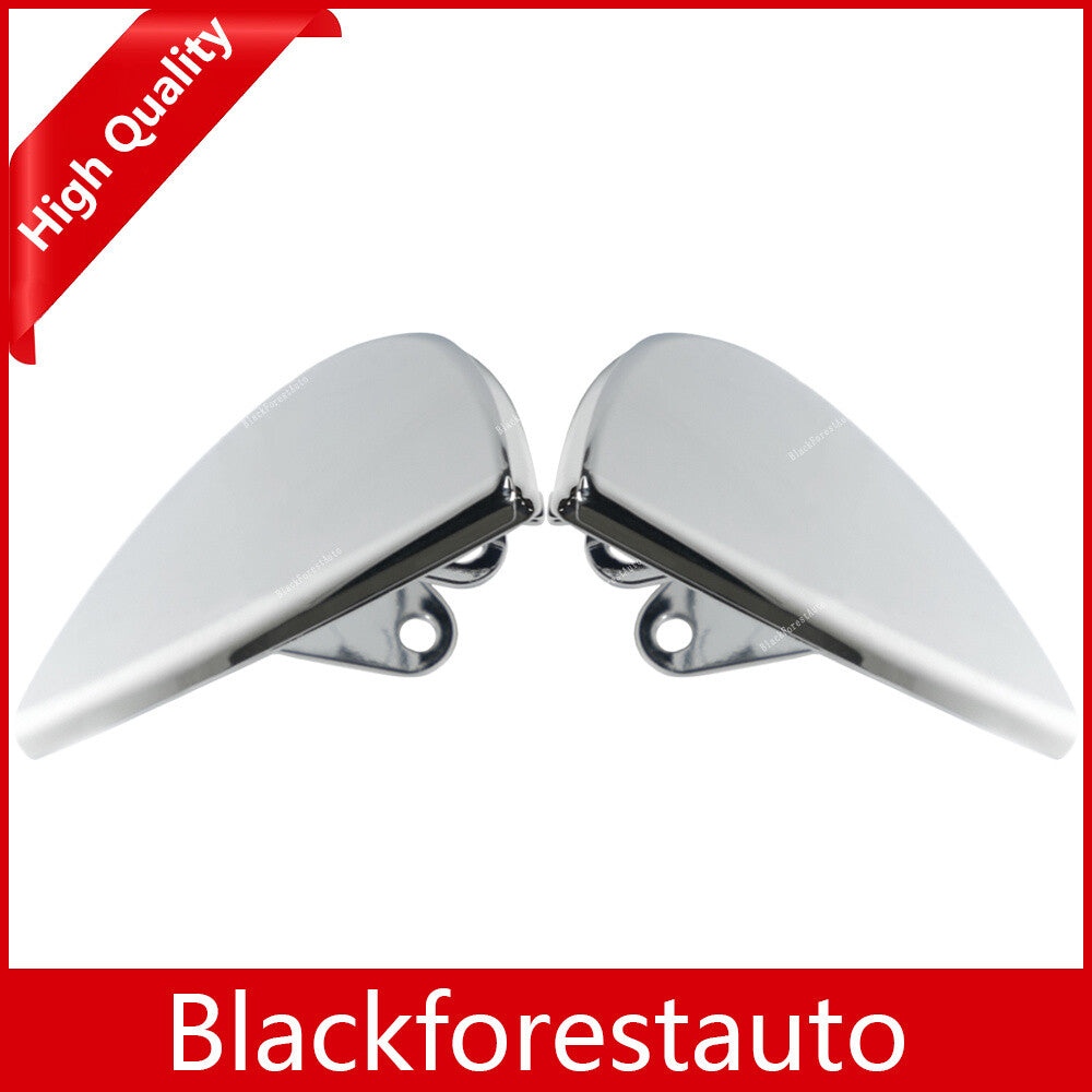 Left Right Headlight Washer Cover Chrome for Mini R55 R56 R57 Driver Cooper