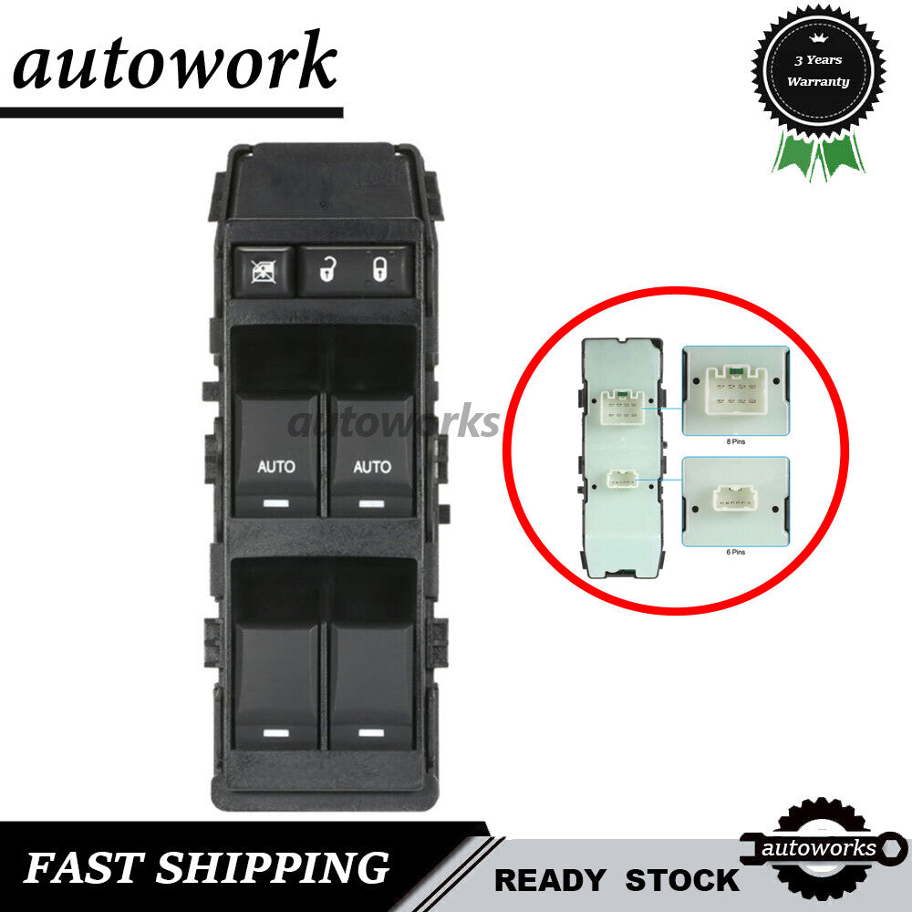 Power Window Switch Fits for Dodge for Chrysler 2007 2008 2009 2010-2014 04602781AA