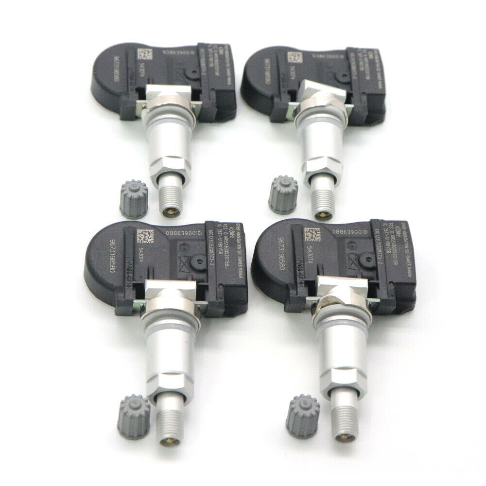 4 x 5430T4 Tire Pressure Sensors for Peugeot 207, 307, and for Citroen C4 (model 9673198580)