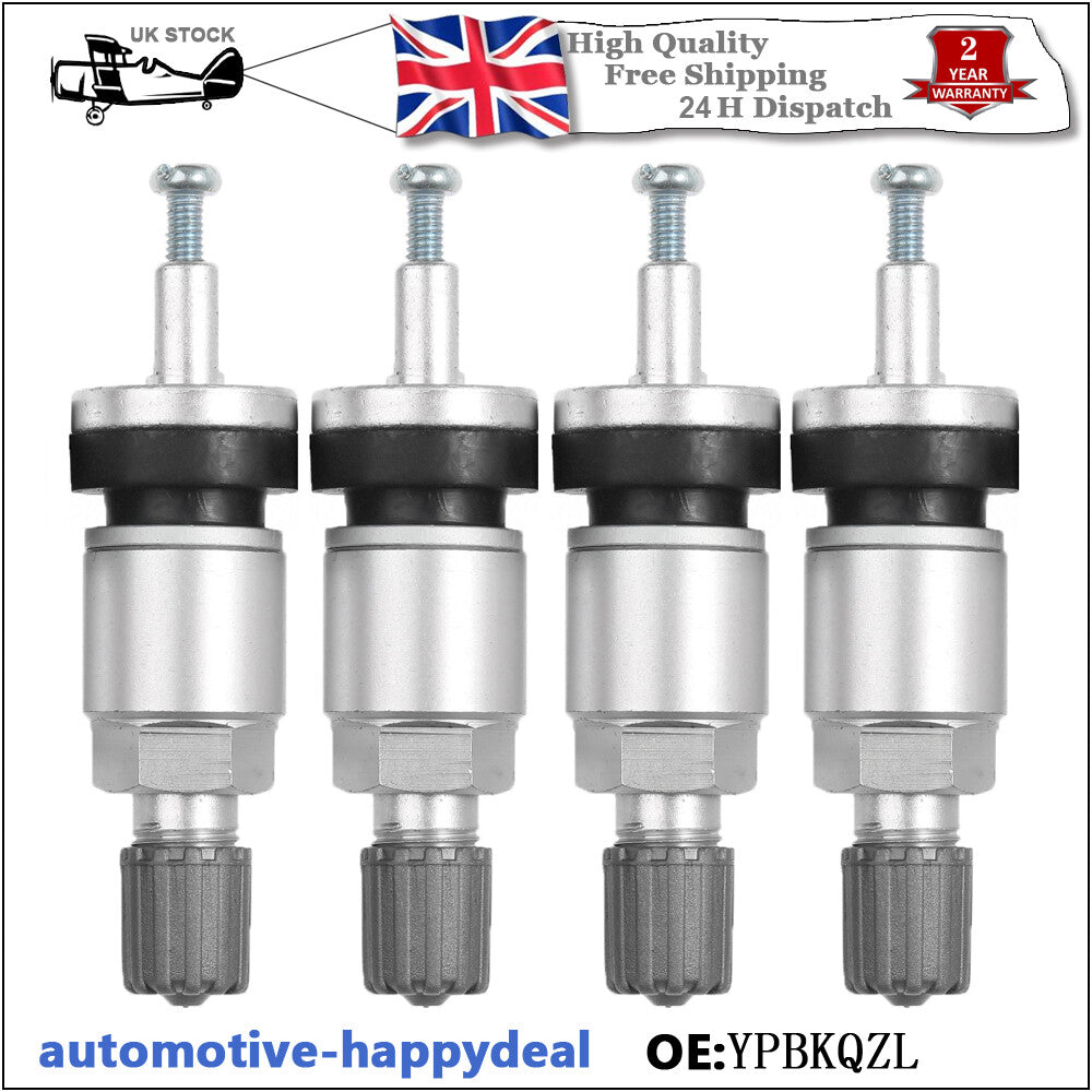 4PCS Aluminum TPMS Sensor Tubeless Tire VALVE for Buick for Cadillac GM