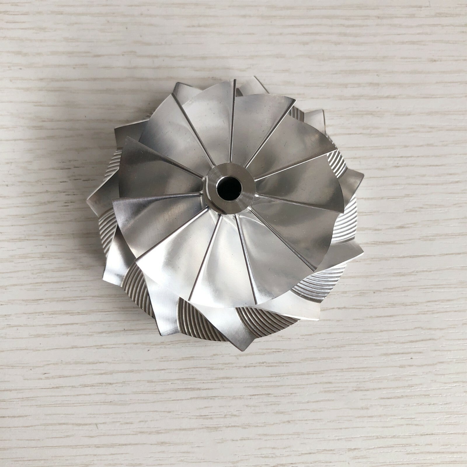 HX40 11+0 Blade 67.00/89.00 mm High-Performance Turbine Billet Compressor Wheel