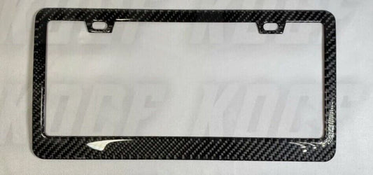 Car license plate frame cover cap back cover 100% carbon fiber, suitable for Alfa Romeo .