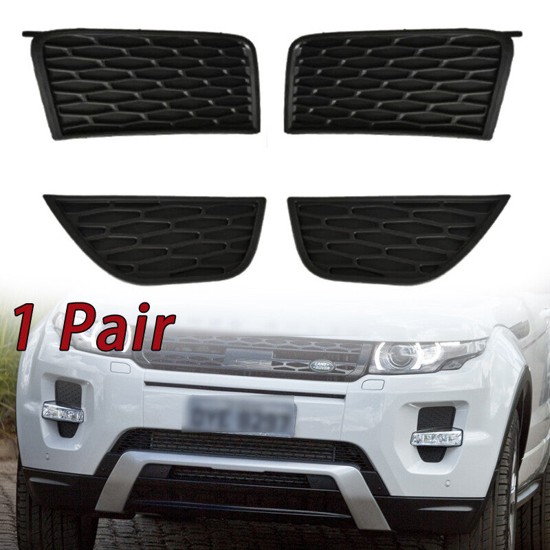 1 pair of front fog light bezel cover grille c for Range Rover Evoque 2012-2015