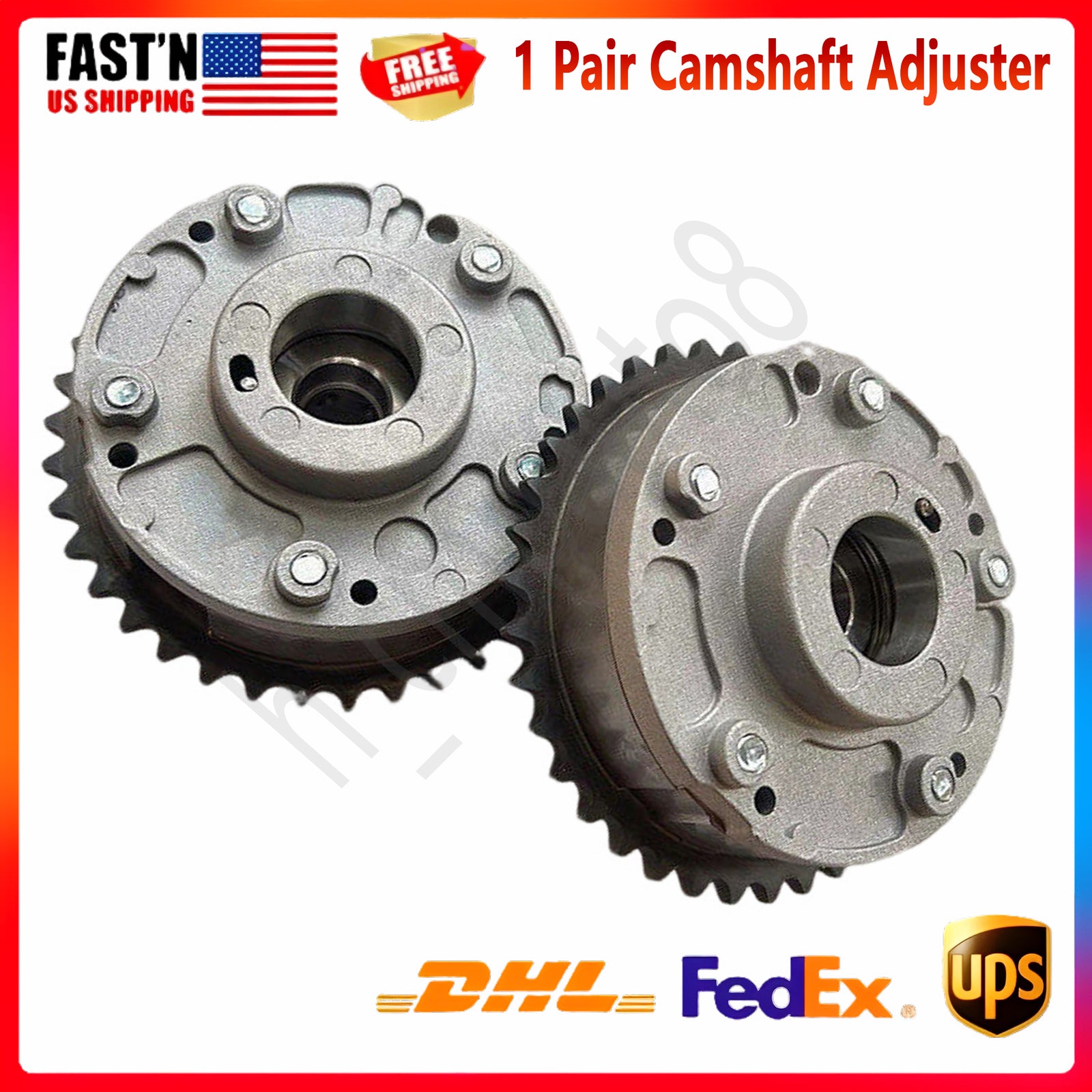 2PCS Intake Exhaust Camshaft Adjuster for BMW 120i E46 E90 E83 E84 N42 N46