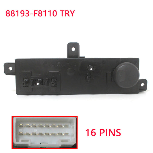 Power for Seat Switch Front Left for 15-19 for HYUNDAI for Tucson 88193F8110TRY