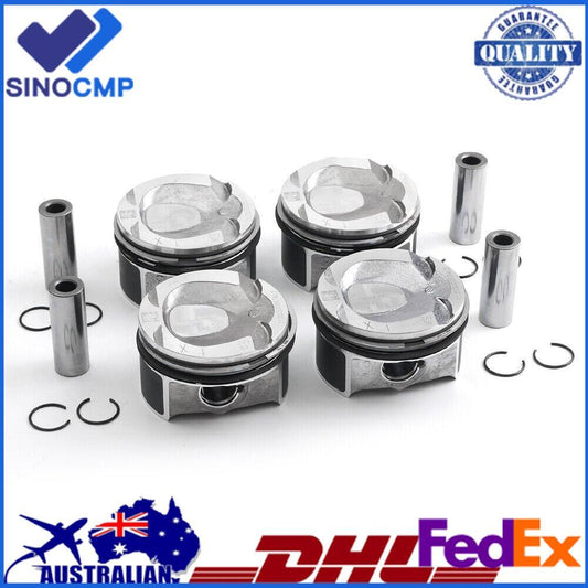 Pistons Rings Set STD ¦µ82mm for Mercedes-Benz W204 W212 C200 C250 E250 M271 1.8T