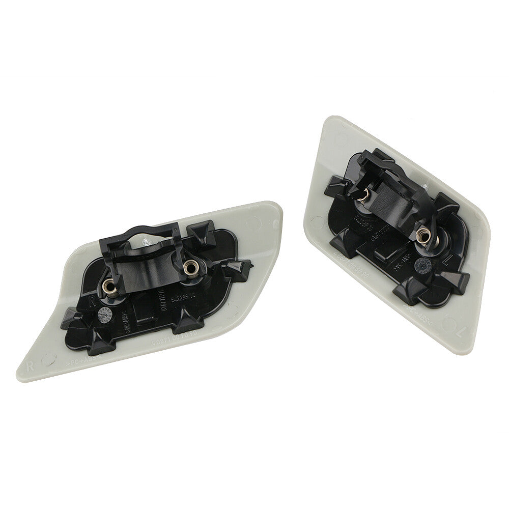 2x Front light Cover Lamp Washer Jet Spray Nozzle Cap for BMW E92 E93 LCI L+R