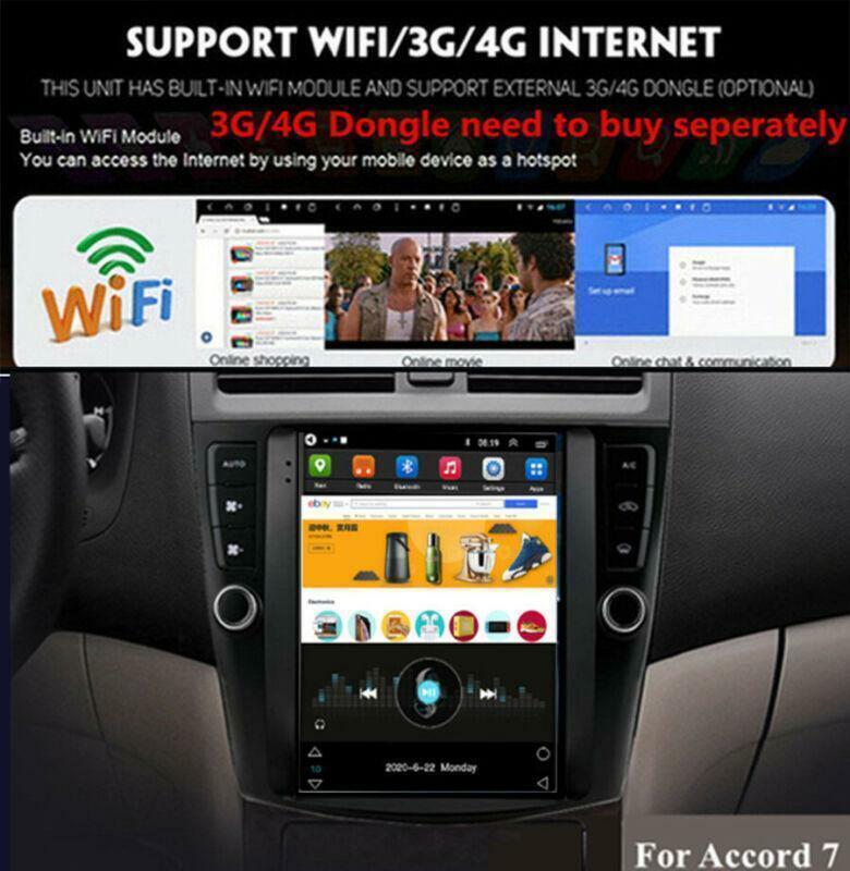 for Honda Accord For 03-07 9.7 Android 10.1 Car Stereo Radio GPS 2+32GB Navigation