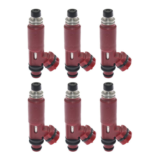 6x Fuel Injectors 4 Holes 195500-3970 For 2001-2002 for Mitsubishi Montero Sport