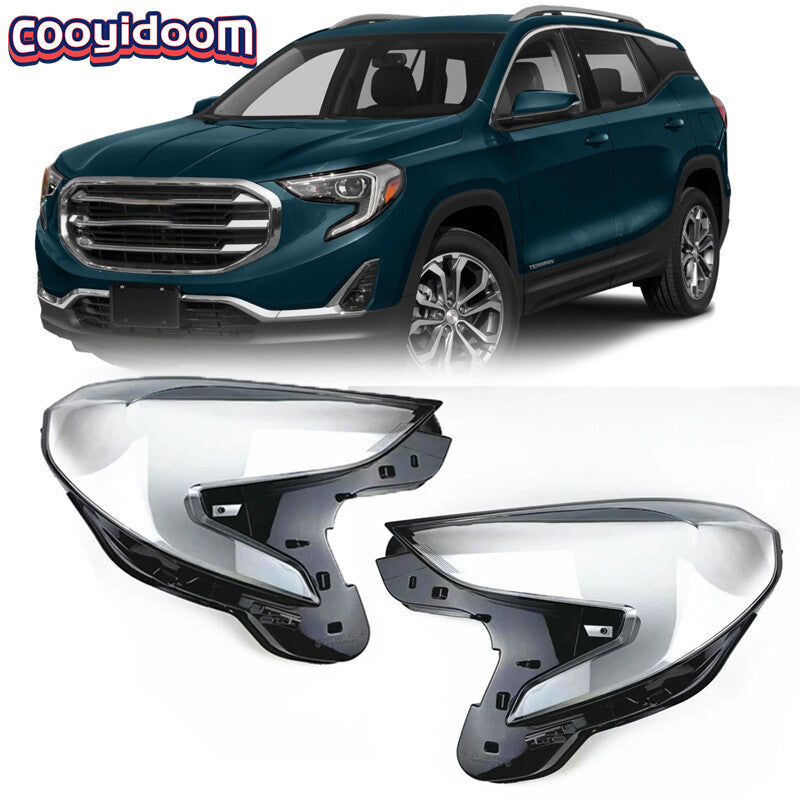 LHRH Headlights Cover Replace The Lampshade for GMC Terrain 2018-2021