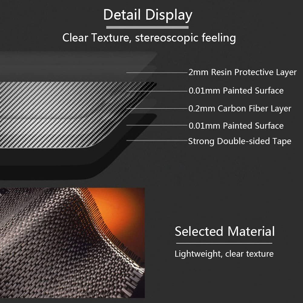 for BMW 3 Series F30 2012-18 Carbon Fiber Headlight Eyebrow Eyelid Cover Trim
