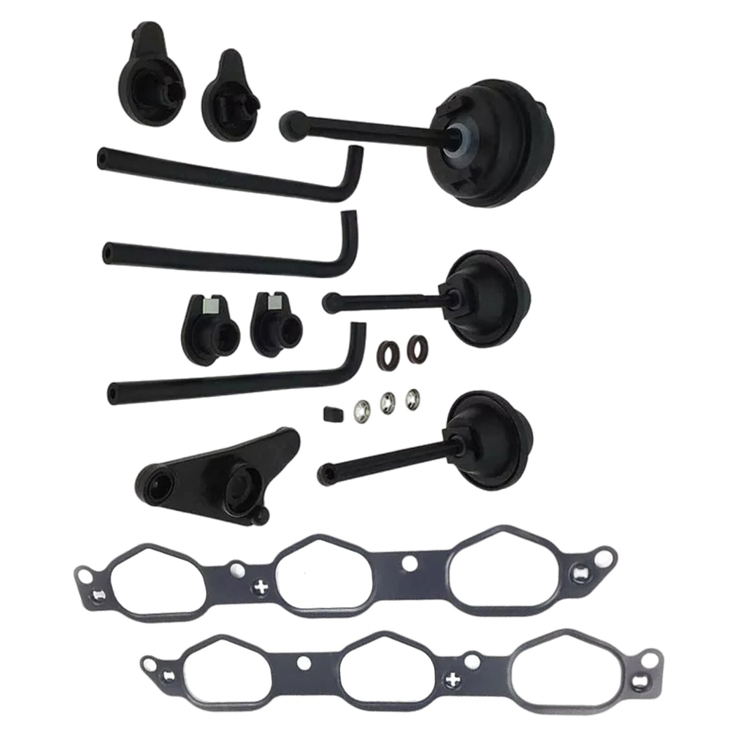 Set of 3Pcs Intake Manifold Air Flap Runner Repair Kit for Mercedes M272,M273EH