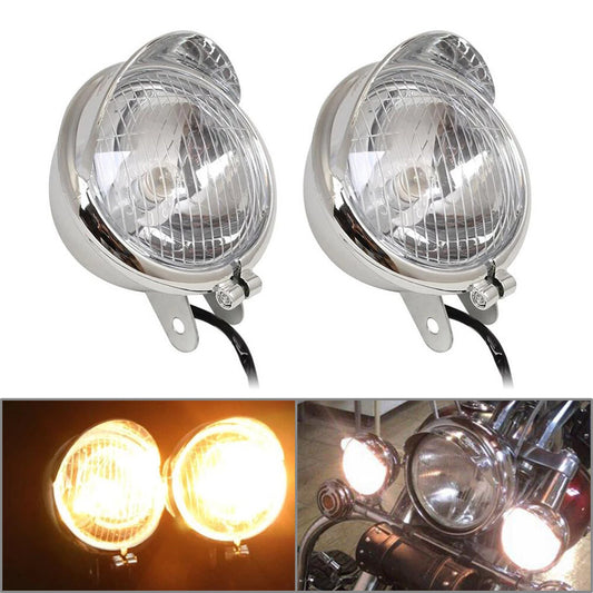 Nebelscheinwerfer Chromium f¨¹r for Kawasaki Vulcan VN 800 900 1500 1600 1700 2000