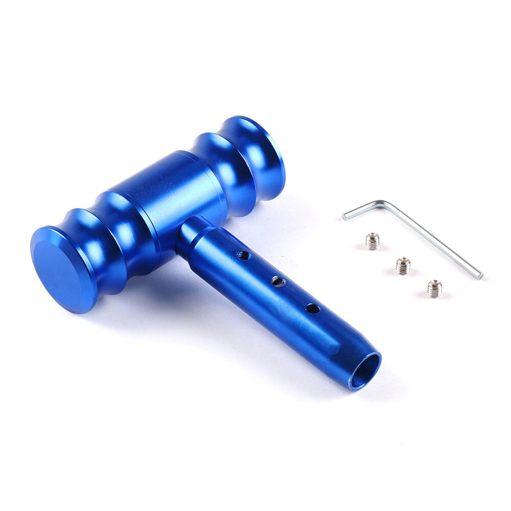 Car Shift Knob Aircraft Joystick Transmission Racing Gear Shiftter Blue