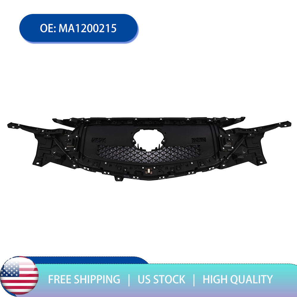 Grille Assembly For 2017-2021 for Mazda CX-5 Textured Dark Gray Shell Honeycomb