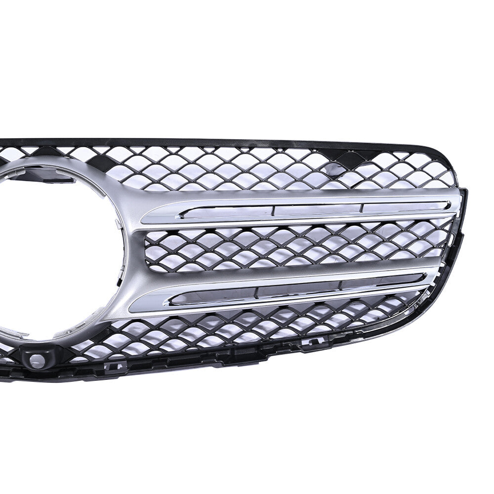 Chrome Front Bumper Grille 2538802100 For 2016-2019 for Mercedes-Benz X253 GLC300